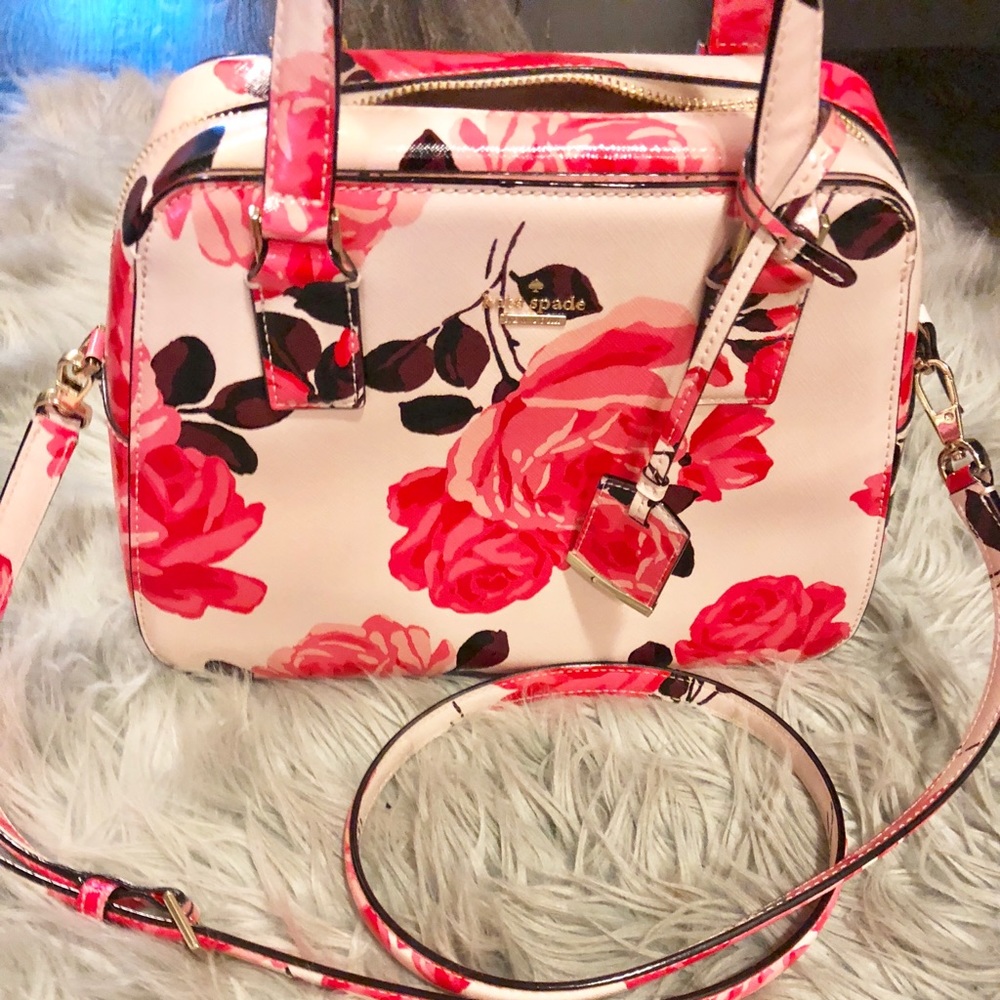 Kate Spade Floral Crossbody Purse Bag